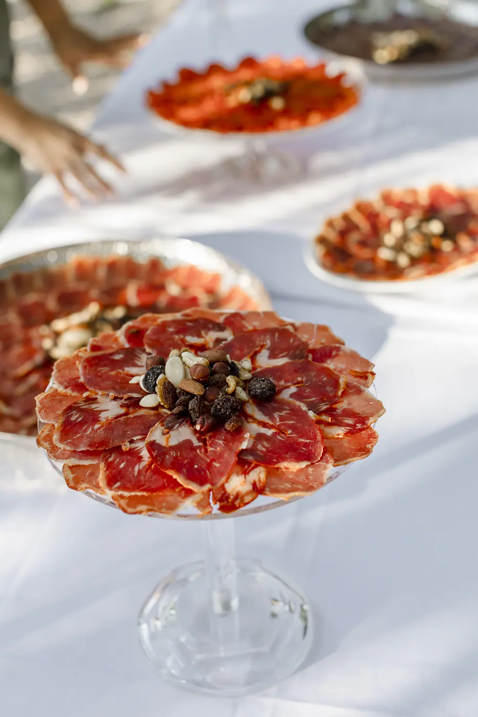 Plato de ibéricos con frutos secos