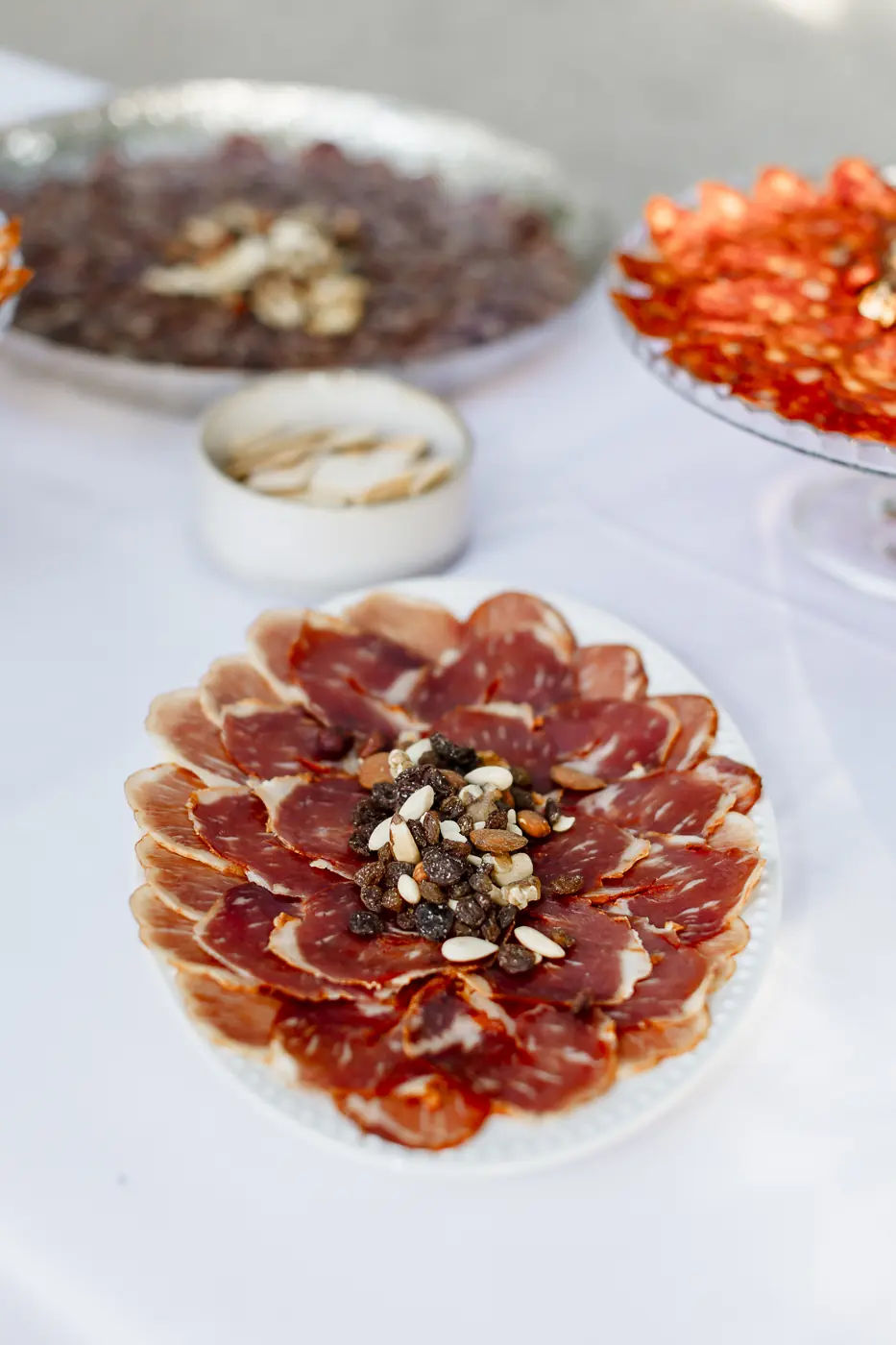 Mesa de ibéricos y quesos