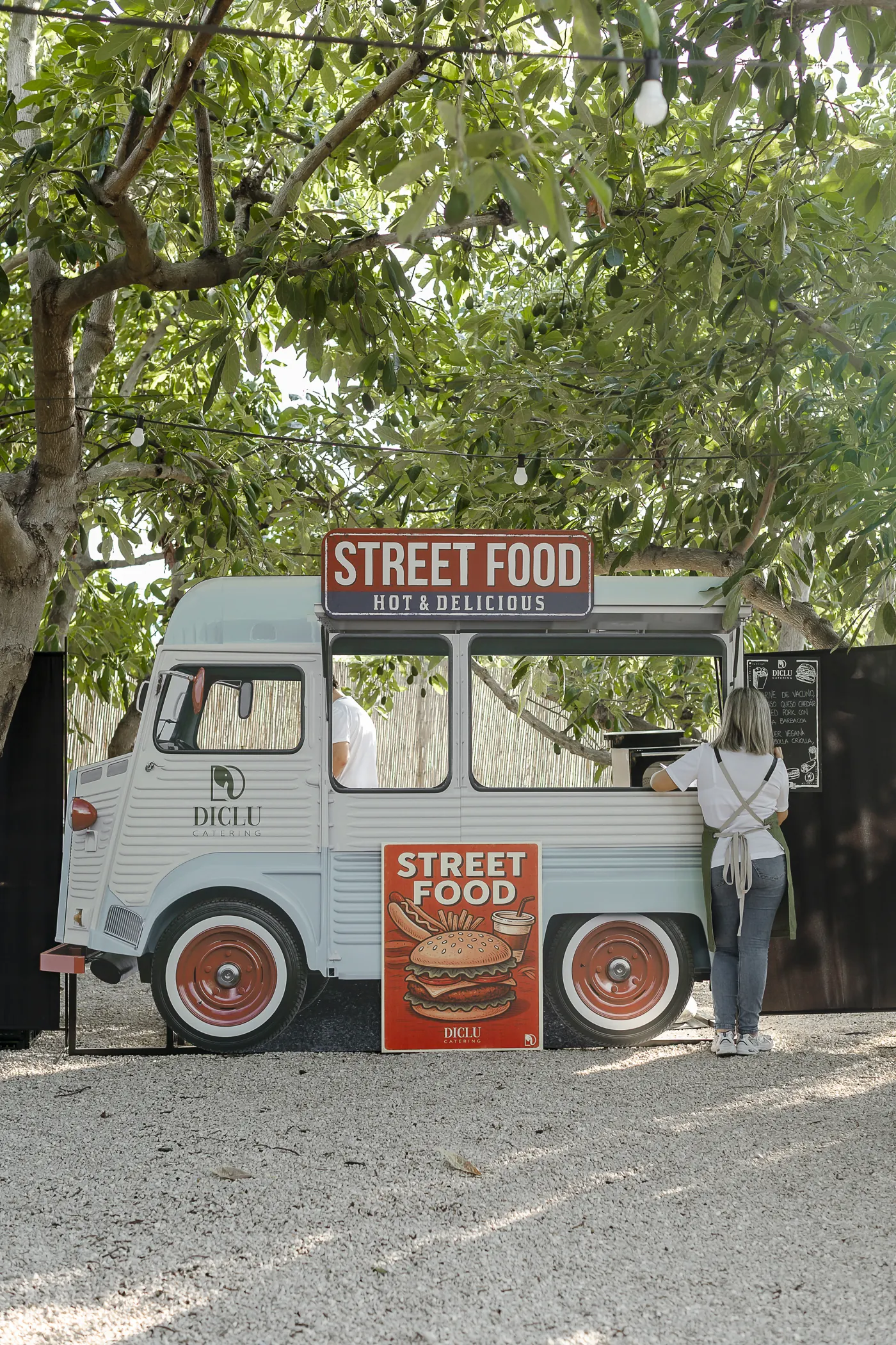 Food truck de street food de Díclu