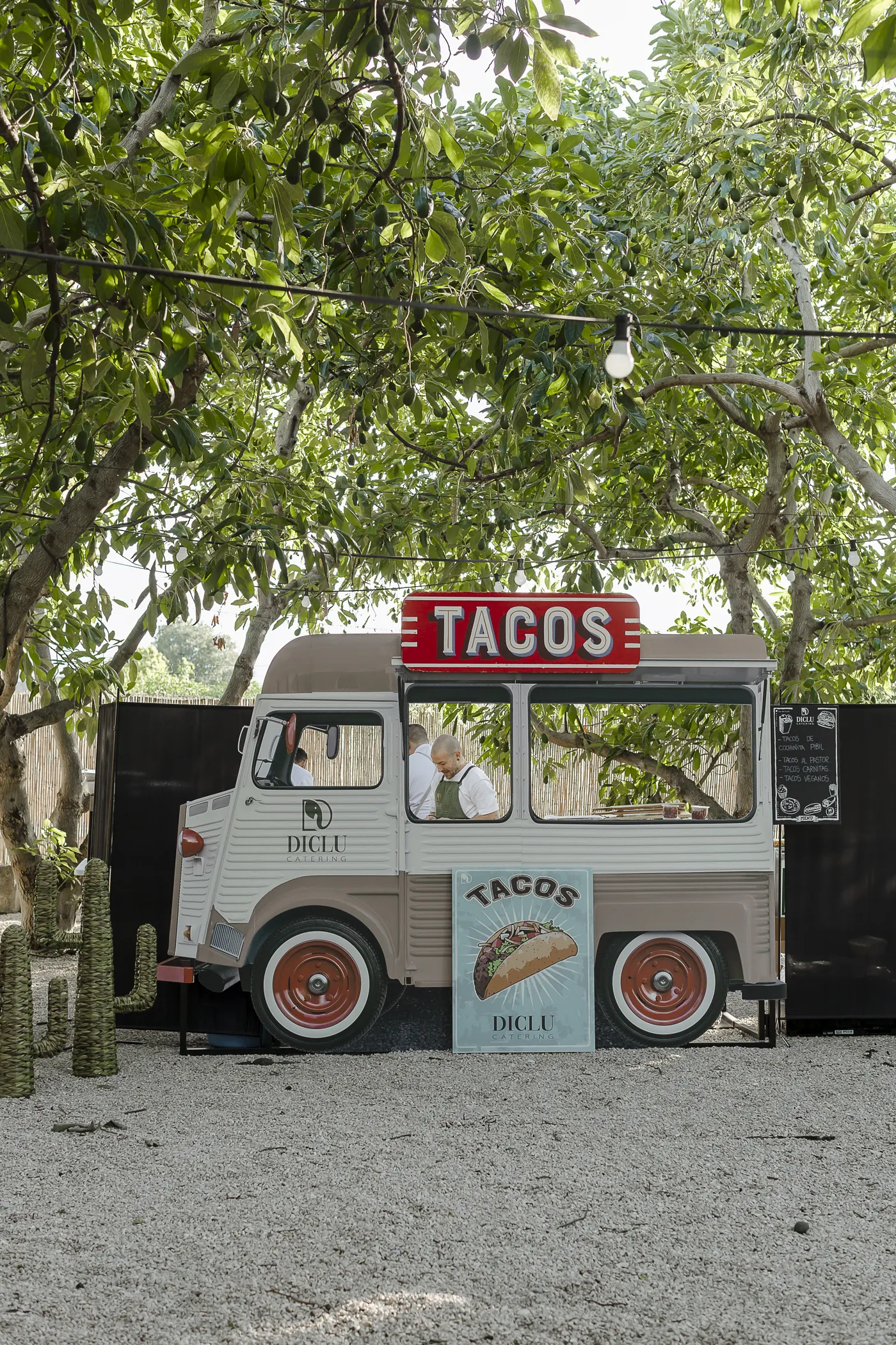 Food trucks y estaciones para eventos